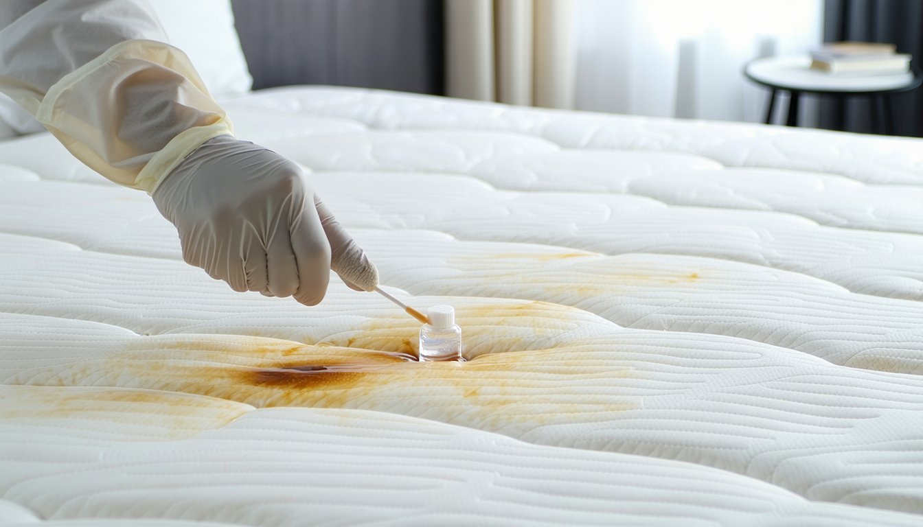 découvrez comment vérifier une tache suspecte de sperme sur un matelas de manière discrète et efficace, sans tirer de conclusions hâtives, grâce à nos conseils pratiques et astuces fiables.