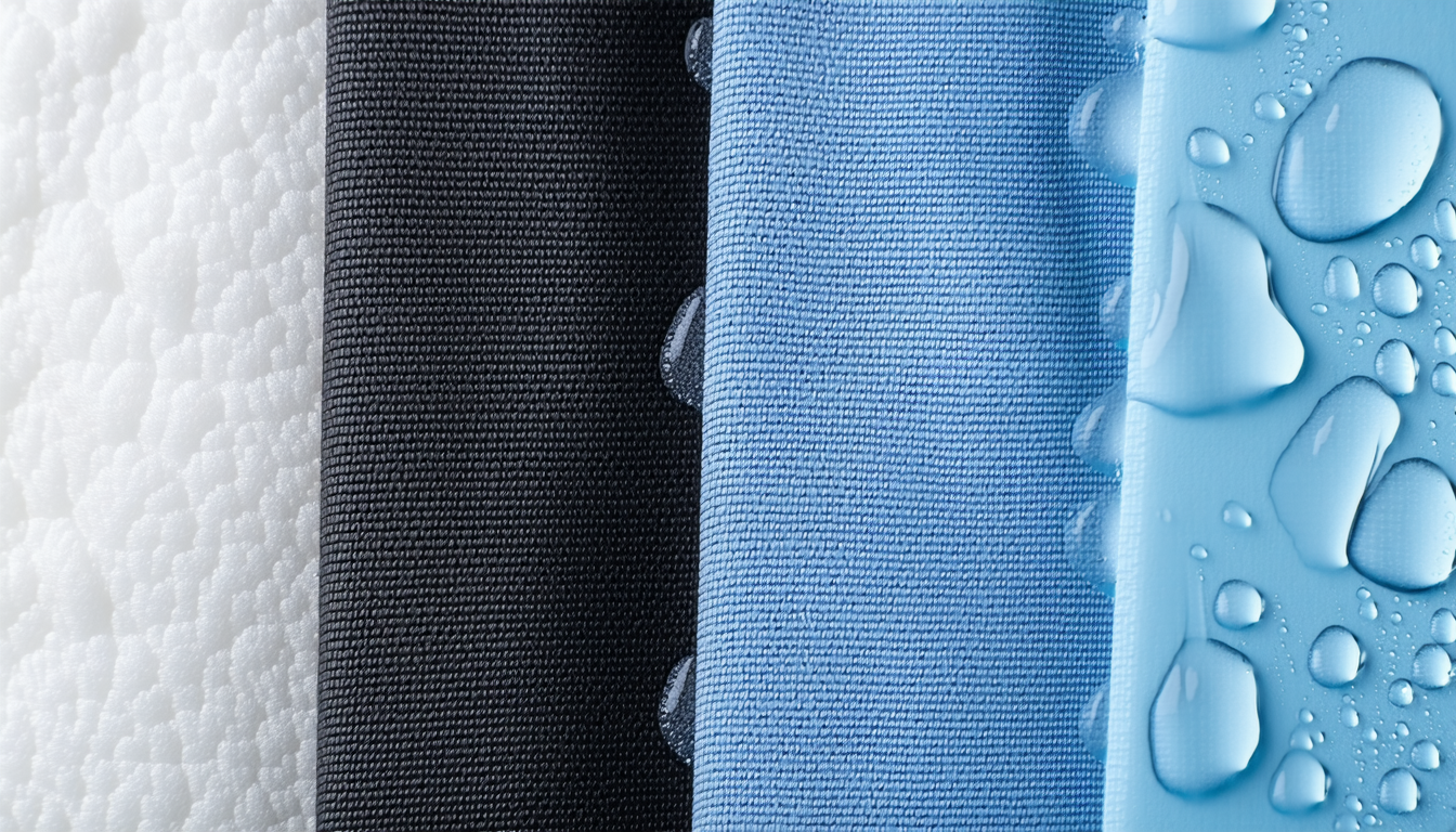 découvrez comment la nature du textile, qu'il soit absorbant, synthétique ou imperméable, influence l'apparence et la persistance des traces sur différents supports.