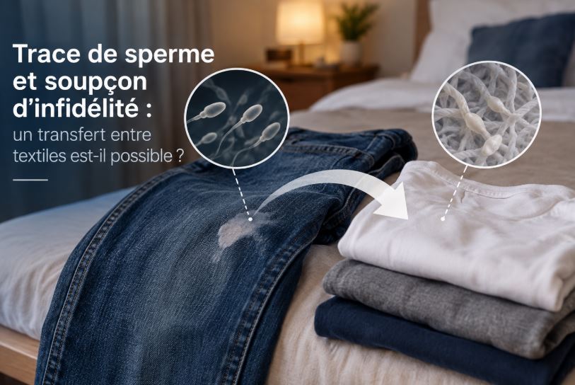 Trace de sperme et soupçon d’infidélité